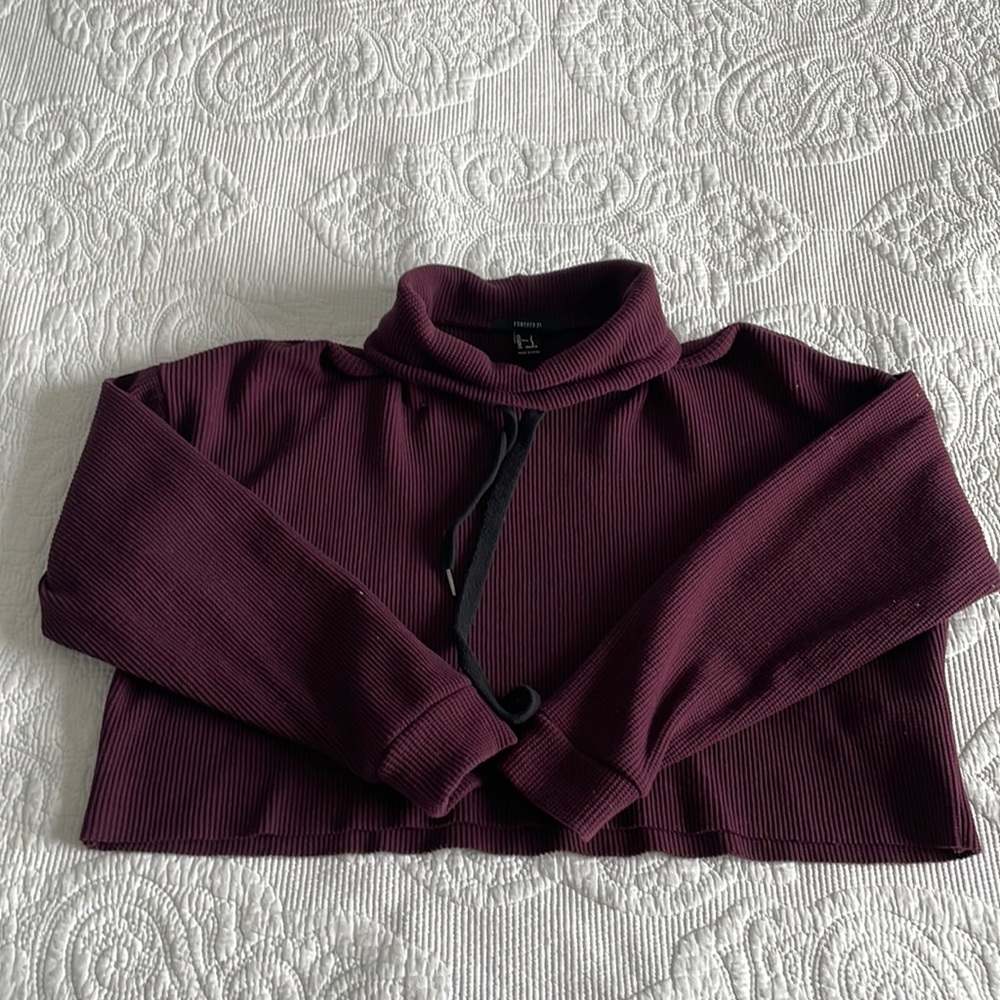 Forever 21 Cropped Sweatshirt